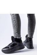 Czarne ocieplane wysokie sneakersy Malles - Solea Solea Czarne ocieplane wysokie sneakersy Malles - Solea Solea