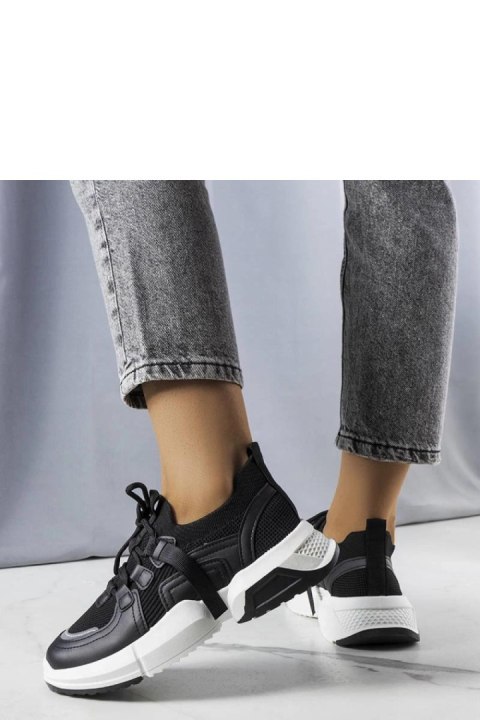 Czarne sneakersy skarpetkowe Peggy - Solea Solea Czarne sneakersy skarpetkowe Peggy - Solea Solea