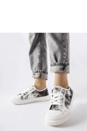 Czarne trampki z efektem sprania Clavet - Solea Solea Czarne trampki z efektem sprania Clavet - Solea Solea