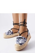 Czarne wiązane espadryle na platformie Duffet - Solea Solea Czarne wiązane espadryle na platformie Duffet - Solea Solea