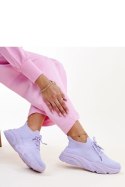 Fioletowe sneakersy na masywnej podeszwie Kassi - Solea Solea Fioletowe sneakersy na masywnej podeszwie Kassi - Solea Solea