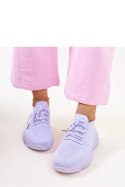 Fioletowe sneakersy na masywnej podeszwie Kassi - Solea Solea Fioletowe sneakersy na masywnej podeszwie Kassi - Solea Solea