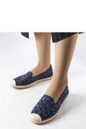 Granatowe ażurowe espadryle Lamarre - Solea Solea Granatowe ażurowe espadryle Lamarre - Solea Solea
