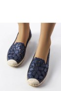 Granatowe ażurowe espadryle Lamarre - Solea Solea Granatowe ażurowe espadryle Lamarre - Solea Solea