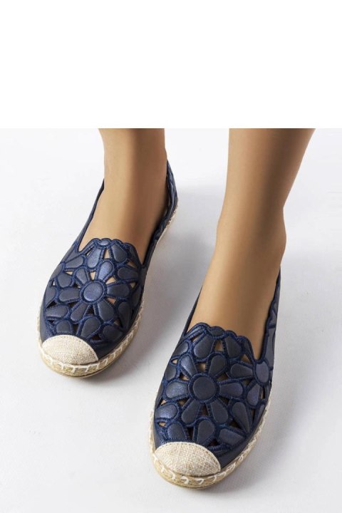 Granatowe ażurowe espadryle Lamarre - Solea Solea Granatowe ażurowe espadryle Lamarre - Solea Solea