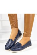 Granatowe mokasyny damskie Montez - Solea Solea Granatowe mokasyny damskie Montez - Solea Solea