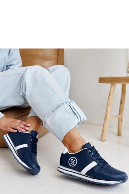 Granatowe sneakersy damskie CROSS JEANS - Solea Solea
