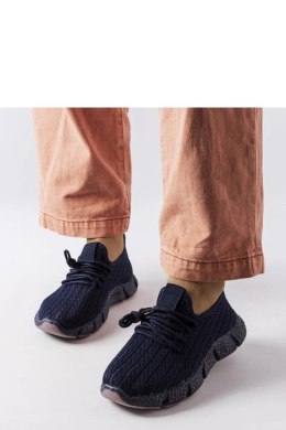 Granatowe sportowe sneakersy Élodie - Solea Solea