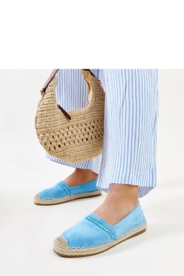 Niebieskie espadryle z cyrkoniami Abia - Solea Solea