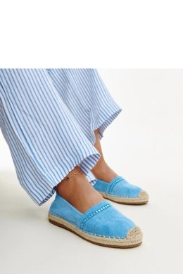 Niebieskie espadryle z cyrkoniami Abia - Solea Solea