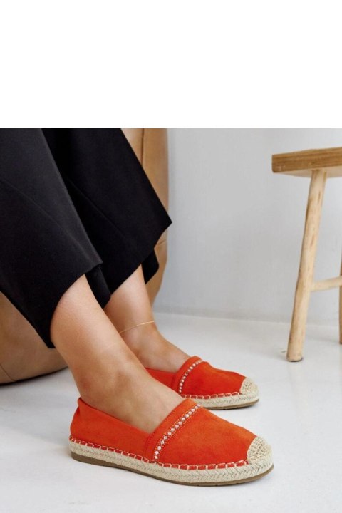 Pomarańczowe espadryle z cyrkoniami Abia - Solea Solea Pomarańczowe espadryle z cyrkoniami Abia - Solea Solea