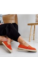 Pomarańczowe espadryle z cyrkoniami Abia - Solea Solea Pomarańczowe espadryle z cyrkoniami Abia - Solea Solea
