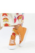 Pomarańczowe wysokie trampki Vinka - Solea Solea Pomarańczowe wysokie trampki Vinka - Solea Solea