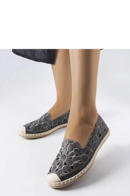 Szare ażurowe espadryle Lamarre - Solea Solea