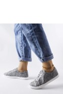 Szare materiałowe tenisówki Razan - Solea Solea Szare materiałowe tenisówki Razan - Solea Solea