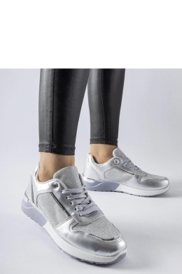 Szare sneakersy z ozdobną nitką Facondo - Solea Solea