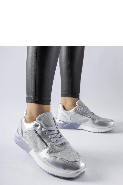 Szare sneakersy z ozdobną nitką Facondo - Solea Solea Szare sneakersy z ozdobną nitką Facondo - Solea Solea