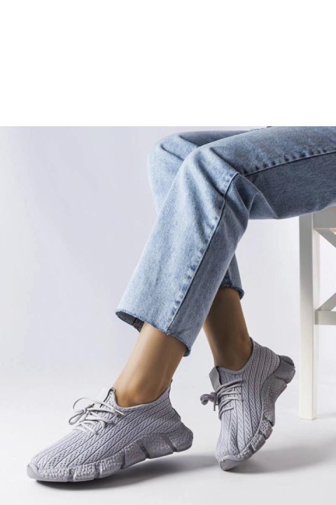 Szare sportowe sneakersy Élodie - Solea Solea Szare sportowe sneakersy Élodie - Solea Solea