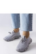 Szare sportowe sneakersy Élodie - Solea Solea Szare sportowe sneakersy Élodie - Solea Solea