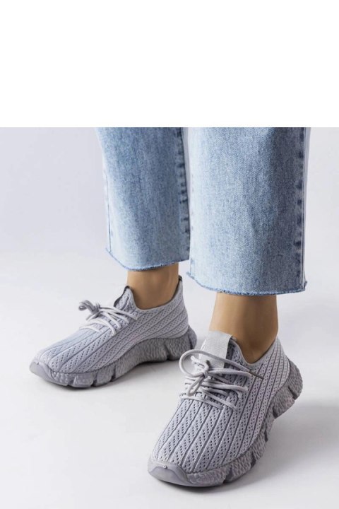 Szare sportowe sneakersy Élodie - Solea Solea Szare sportowe sneakersy Élodie - Solea Solea