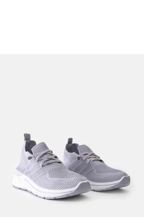 Szare wsuwane sneakersy Gaberla - Solea Solea Szare wsuwane sneakersy Gaberla - Solea Solea