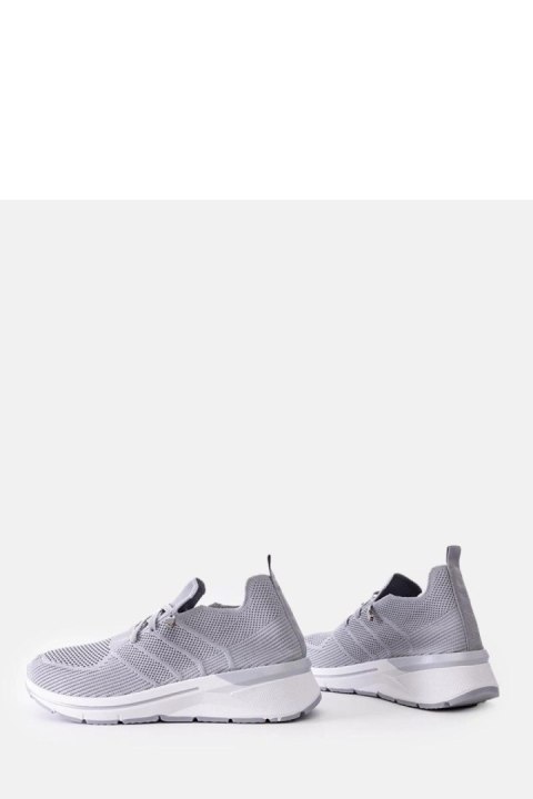 Szare wsuwane sneakersy Gaberla - Solea Solea Szare wsuwane sneakersy Gaberla - Solea Solea