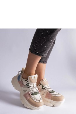 Wielokolorowe sneakersy sportowe damskie Ivett - Solea Solea