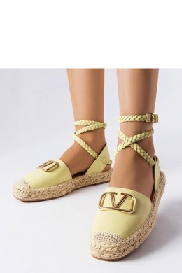 Zielone wiązane espadryle Parent - Solea Solea