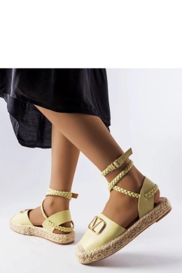 Zielone wiązane espadryle Parent - Solea Solea