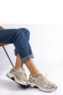 Złote klasyczne sportowe sneakery Sedilla - Solea Solea Złote klasyczne sportowe sneakery Sedilla - Solea Solea