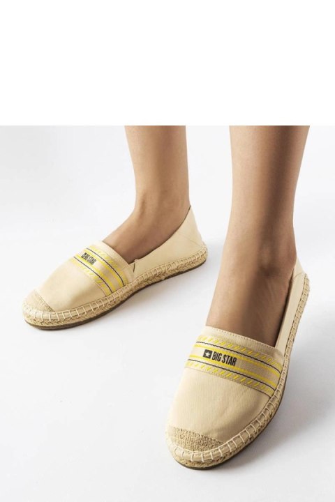 Beżowe espadryle Big Star LL274895 - Solea Solea Beżowe espadryle Big Star LL274895 - Solea Solea