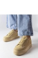 Beżowe sneakersy na platformie Amathymes - Solea Solea Beżowe sneakersy na platformie Amathymes - Solea Solea