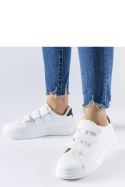 Białe sneakersy zapinane na rzepy Paré - Solea Solea Białe sneakersy zapinane na rzepy Paré - Solea Solea