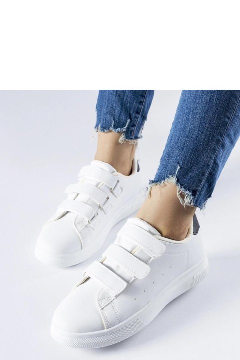 Białe sneakersy zapinane na rzepy Paré - Solea Solea Białe sneakersy zapinane na rzepy Paré - Solea Solea