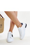 Biało-czarne sneakersy z cyrkoniami Giulia - Solea Solea Biało-czarne sneakersy z cyrkoniami Giulia - Solea Solea