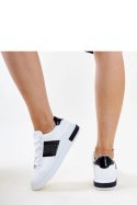 Biało-czarne sneakersy z cyrkoniami Giulia - Solea Solea Biało-czarne sneakersy z cyrkoniami Giulia - Solea Solea