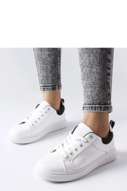 Biało-czarne sneakersy z tłoczeniem Dreux - Solea Solea