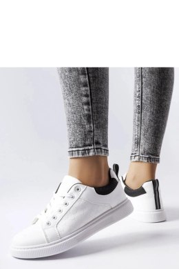 Biało-czarne sneakersy z tłoczeniem Dreux - Solea Solea