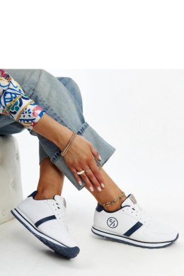 Biało-granatowe sneakersy damskie CROSS JEANS - Solea Solea
