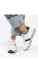 Biało-granatowe sneakersy damskie CROSS JEANS - Solea Solea Biało-granatowe sneakersy damskie CROSS JEANS - Solea Solea