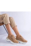 Brązowe sneakersy na grubszej podeszwie Guerrera - Solea Solea Brązowe sneakersy na grubszej podeszwie Guerrera - Solea Solea