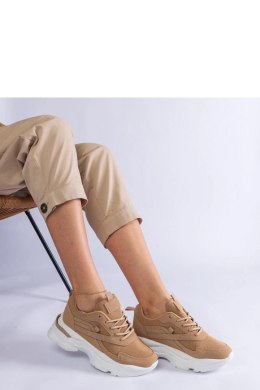 Brązowe sneakersy na grubszej podeszwie Guerrera - Solea Solea