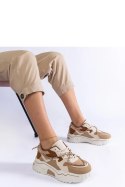 Brązowe sneakersy zdobione cyrkoniowym sznurkiem Valdeza - Solea Solea Brązowe sneakersy zdobione cyrkoniowym sznurkiem Valdeza - Solea Solea