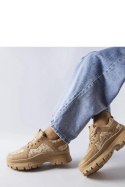 Ciemnobeżowe masywne sneakersy Brunswick - Solea Solea Ciemnobeżowe masywne sneakersy Brunswick - Solea Solea