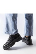 Czarne masywne sneakersy Brunswick - Solea Solea Czarne masywne sneakersy Brunswick - Solea Solea