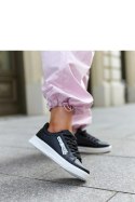 Czarne sneakersy eko skóra Brecht - Solea Solea Czarne sneakersy eko skóra Brecht - Solea Solea