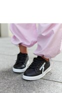 Czarne sneakersy eko skóra Brecht - Solea Solea Czarne sneakersy eko skóra Brecht - Solea Solea