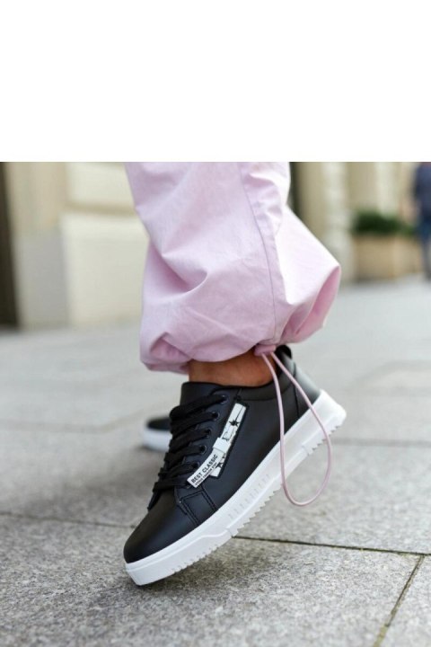 Czarne sneakersy eko skóra Brecht - Solea Solea Czarne sneakersy eko skóra Brecht - Solea Solea