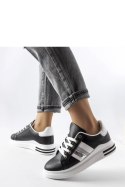 Czarne sneakersy na platformie Sacaton - Solea Solea Czarne sneakersy na platformie Sacaton - Solea Solea
