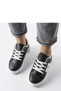 Czarne sneakersy na platformie Sacaton - Solea Solea Czarne sneakersy na platformie Sacaton - Solea Solea